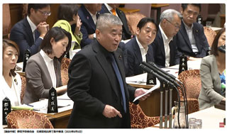 予算委員会での伊勢崎賢治氏